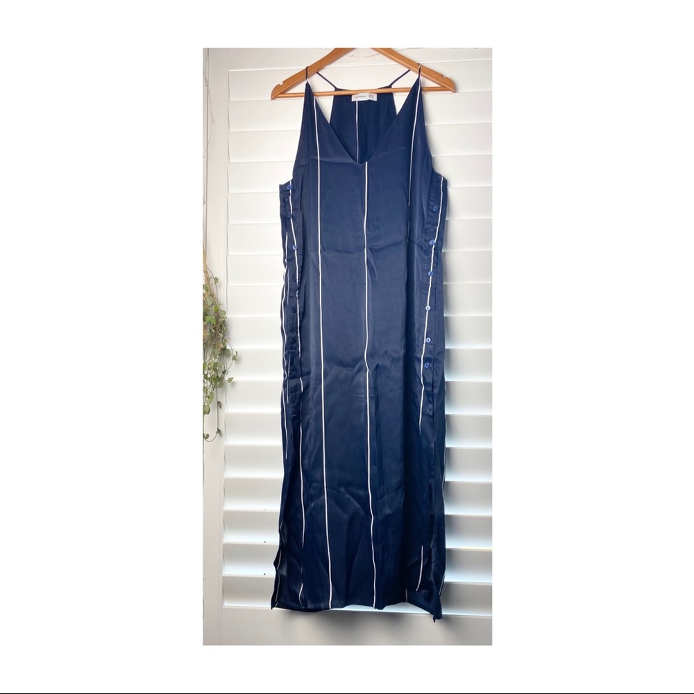 Faithfull slit maxi dress